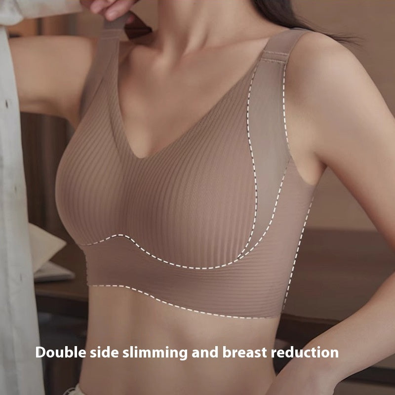 Seamless women's bra