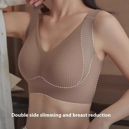 Seamless women's bra