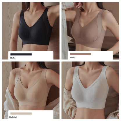 Seamless women's bra
