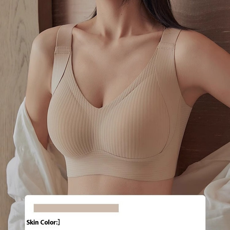 Seamless women's bra